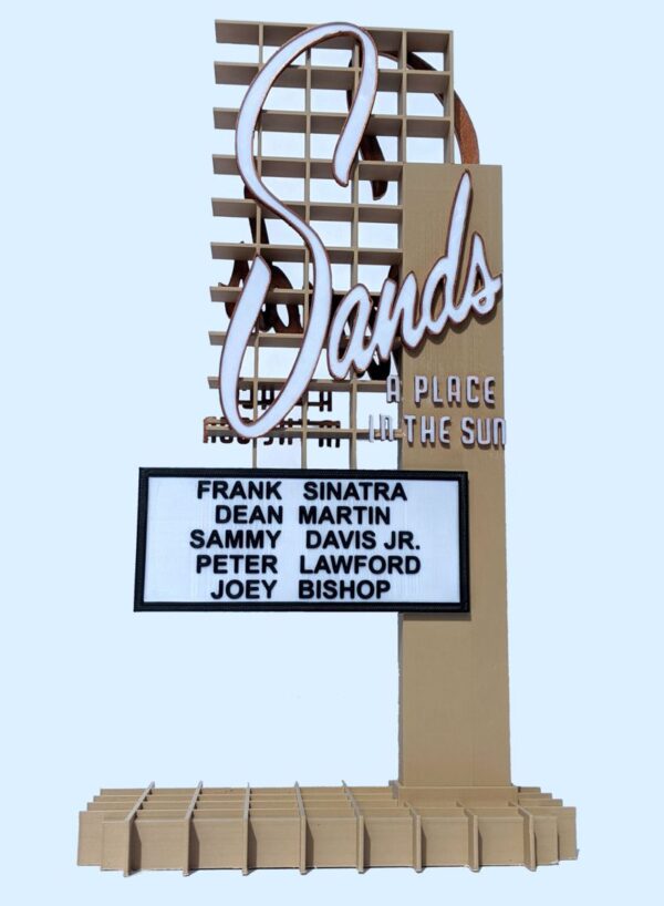 Sands Casino Replica Sign