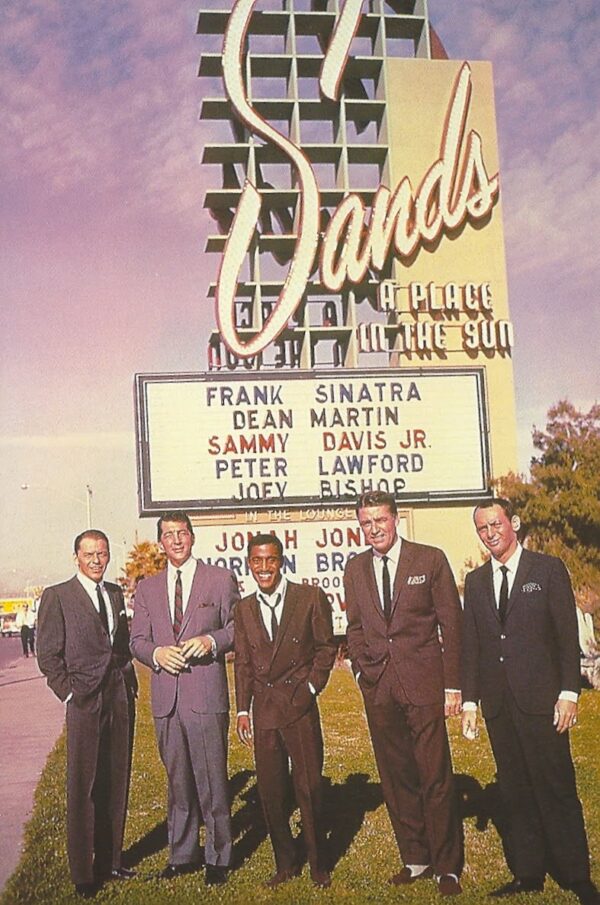 Sands Hotel Sign Iconic Rat Pack Photo