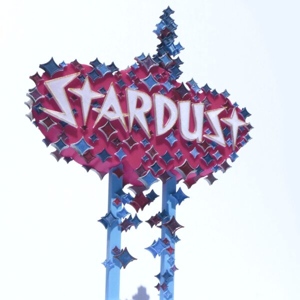 Stardust Casino Las Vegas Sign Close Up